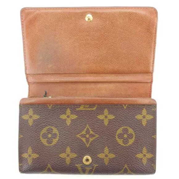 Louis Vuitton Wallet Purse Monogram Brown Woman Authentic Used - Picture 4 of 6